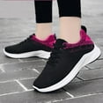 thumbnail image 4 of Women's Breathable Sneakers, Soft-soled Running Shoes, Mesh, Red, 4 of 5