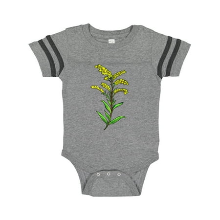 

Inktastic Solidago Goldenrod Wildflowers Gift Baby Boy or Baby Girl Bodysuit