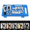 thumbnail image 4 of Yeacher Single Flaring Tool & Swaging Tool Kit for HVAC, Tubing, Copper Plastic Aluminum Pipe, 4 of 6