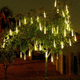 thumbnail image 4 of Luz de lluvia de meteoritos LED 50 cm 8 tubos 384 LED para el festival de decoración del árbol de Navidad Zhivalor CPB-US-DYP753-1, 4 of 5