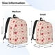 thumbnail image 2 of Disketp Strawberry Mochila de Lona Estampada, Mochila Escolar de Viaje Ligera para Estudiantes y Portátil-Small, 2 of 5
