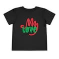 thumbnail image 2 of Bella+Canvas Toddler My Love Short Sleeve Tee, 2 of 3