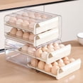 thumbnail image 4 of Ovzne Indoor Storage Box Storage Bag Eggs Storage Box Food Container Eggs Refrigerator Storage Box Household Large Capacity Storage Box On Clearance, 4 of 6