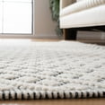 thumbnail image 5 of SAFAVIEH Natura Calanthia Geometric Area Rug, Ivory/Black, 10' x 14', 5 of 13