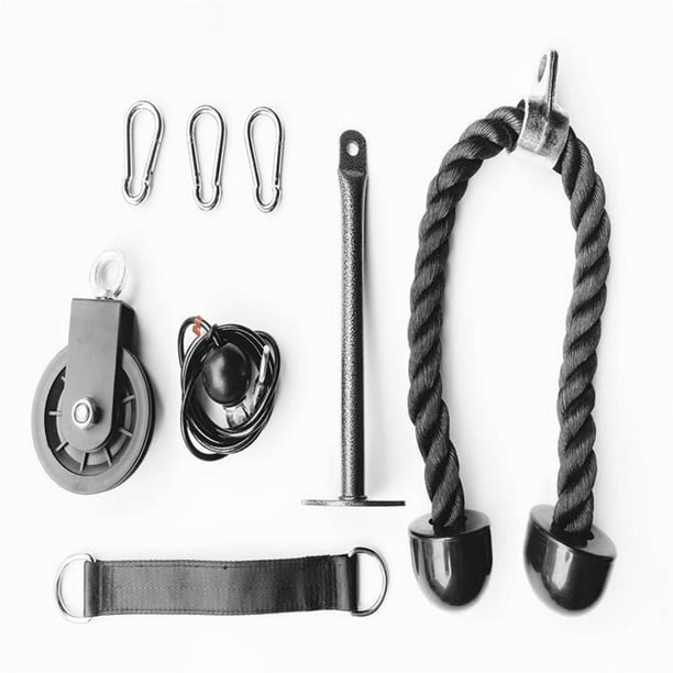 Equipo Entrenamiento FLhrweasw Herramienta Brazo Polea Fitness DIY Silenciosa