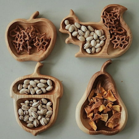

Juliy Animal Series Squirrel Snack Pallets are Easy to Clean and Reusable Food -level Environmental Protection Space