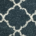 thumbnail image 7 of SAFAVIEH Hudson Jaye Geometric Shag Area Rug, Slate Blue/Ivory, 2' x 3', 7 of 7