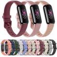 thumbnail image 2 of New Watch Strap For Fitbit Luxe Band Soft Smart Watch Wristband Watchband Replacement Band For Fitbit Luxe Strap Accessories Gold Size L, 2 of 6