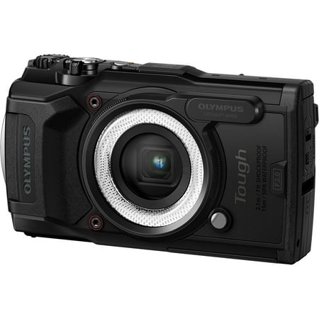 Olympus - Tough TG-6 12.0 Megapixel Digital Camera - Black