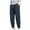 Blue, variant on Men's Sweatpants With Pockets Plus Size Under $10 Casual Solid Zipper Multiple Pockets Drawstring Outdoor Sweatpants