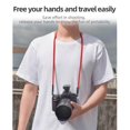 thumbnail image 1 of Langgg Retro Universal Climbing Rope Camera Shoulder Neck Strap Belt 100cm Red, 1 of 7