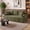 Green, variant on Eyisean 66.5'' Boneless Cloud Loveseat Deep Seat Sofa, 2-Seater Corduroy Upholstered Couch with Cup Holder & Side Pocket, Washable Cover, No Assembly Required, Modern Sofa Couches for Small Space