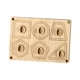 thumbnail image 5 of Juguete sensorial de madera con piezas de tablero de actividades para padres e hijos, juguetes interactivos de viaje. formas, 5 of 9