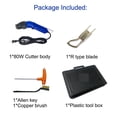 thumbnail image 2 of Hot Knife Fabric Cutter Electric Heat Rope Cutter for Rope Wall Cloth Webbing R-Type Blade with Fabric Cutting Foot ,Easy to Use, 2 of 7