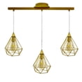 thumbnail image 3 of Lampara de Techo Vintage Luz Ideal Rubí Riel Gold, 3 of 5