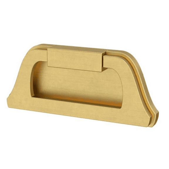 Liberty P38774C-117 3" Classic Bell Cabinet Campaign Pull Brushed Brass