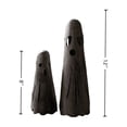 thumbnail image 3 of 2PCS Halloween Ghost Decorations Metal Candle Holder Tealight Holder Hollow up Decorative Candle Lanterns Farmhouse Tabletop Centerpieces Home Decor Mantel Shelf Displays(8"+12"), 3 of 7