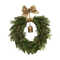 thumbnail image 4 of Corona de campanas navideñas,Corona de campanas navideñas para colgar en la pared,Guirnalda Artificial Colgante Decorativa Rústica,Guirnalda artificial decorativa para colgar en la, 4 of 8