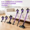 thumbnail image 2 of Brushless Upright Vacuum Cleaner, Lightweight Build, 2 Speed Modes, 45 Mins Runtime, Green Dust Indicator, Efficiently Cleans Pet Hair, Dust, Carpets and Hard Floors for Daily Home Use, 2 of 16