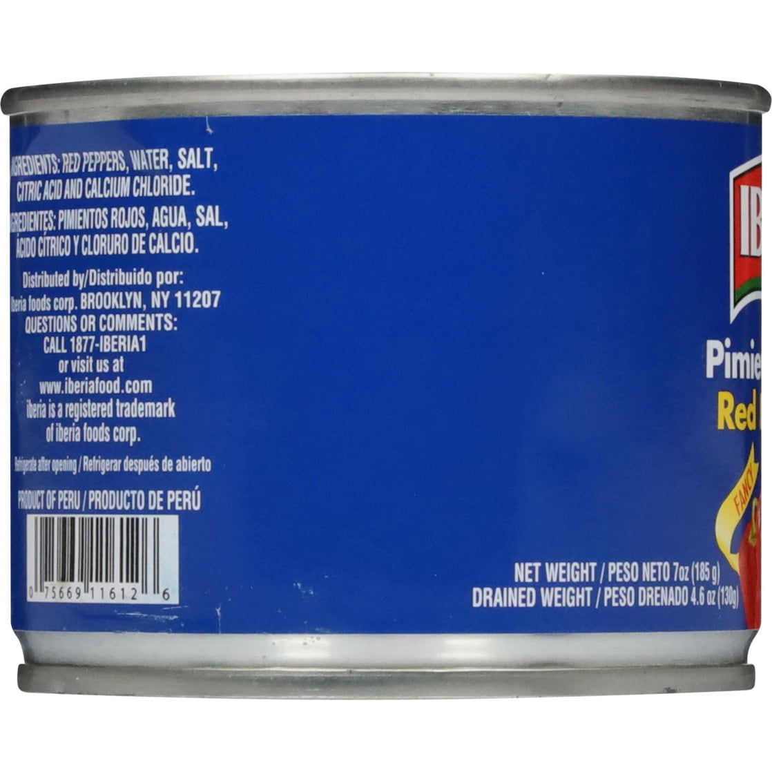 Iberia Fancy Red Pimientos 7 oz