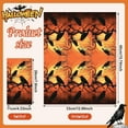 thumbnail image 3 of DAZLUTE 100 PCS Halloween Paper Napkins, 3 Ply Disposable Guest Towels. Black Scary Crow Napkins Party Supplies Halloween Decoration, 3 of 6