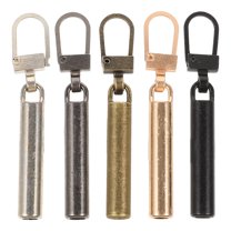5 Pcs Zipper Pull Luggage Replacement Bag Puller Tabs Sewing Tent Pulls Kit Tool Free Chief Detachable Heads