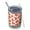 Red Butterfly Red, variant on 12oz Tumblers Red Butterfly Red Silhouette Pattern Vacuum Insulated Stainless Steel Travel Tumbler Cups Mug with Lid and Straw for Beer,Coffee,Beverages with Cleaning Brush for Cold & Hot Drinks