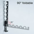 thumbnail image 5 of Folding Wall Mounted Clothes Suit Hangers Rack, 5 of 5