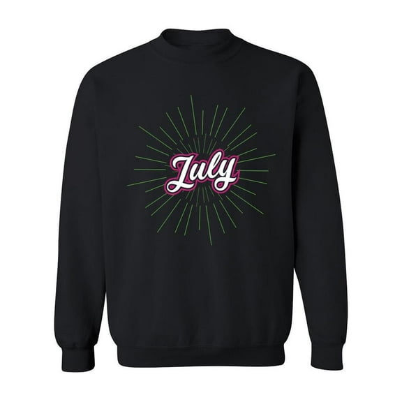 July! Sweatshirt Men -Image by Shutterstock, Male 3X-Large
