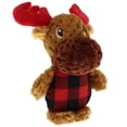thumbnail image 2 of Vibrant Life Holiday Plush Moose Dog Toy, 2 of 2