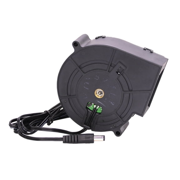 Compact Double Ball Bearing 7000RPM Turbos Fan 12V 2.94A for Technical Hobbyists