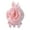 powder, variant on 16cm 3D Rose Flower Applique with Pearls for Handmade Wedding Gown Sewing Flower for Dress Scarf Hat Sewing On Decors