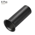thumbnail image 3 of Uxcell 3 Inch Tall Chandelier Sleeves Base Holder Candle Socket Covers Black 6 Pack, 3 of 5
