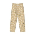 thumbnail image 4 of Goofa Daisies Flowers Printed Soft Pajama Pants for Men, Wide Leg Comfy Casual Lounge Yoga Pants-X-Large, 4 of 9