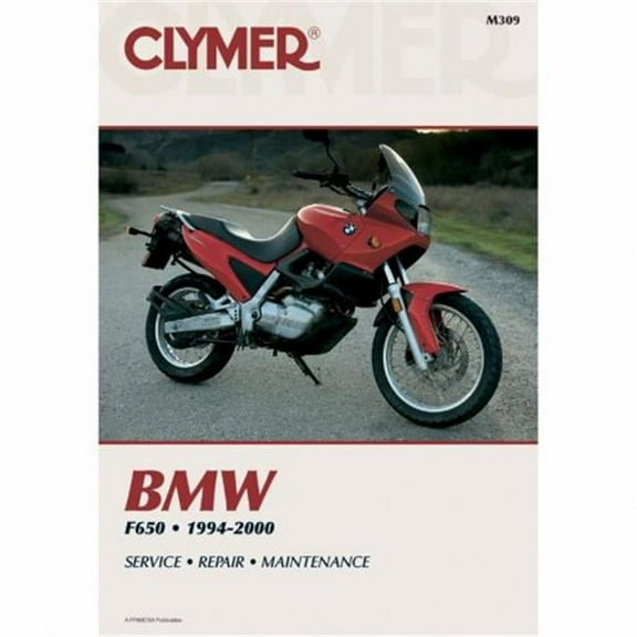 Clymer Repair/Service Manual '94-00 BMW F650 (Funduro/ST/Strada/SE) (M309)