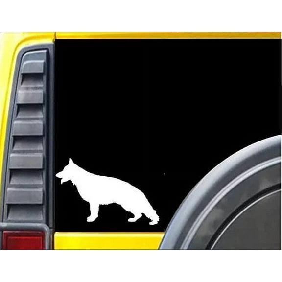 German Shepherd Dog *J580* 6" Decal Sticker