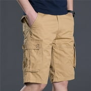 Casual Cargo Shorts for Mens Classic Outdoor Shorts Lightweight Work Short Pants with Pockets