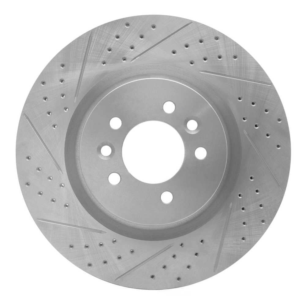 Dynamic Friction Company 830-11011L DFC Geoperformance Rotor - Drilled and Slotted