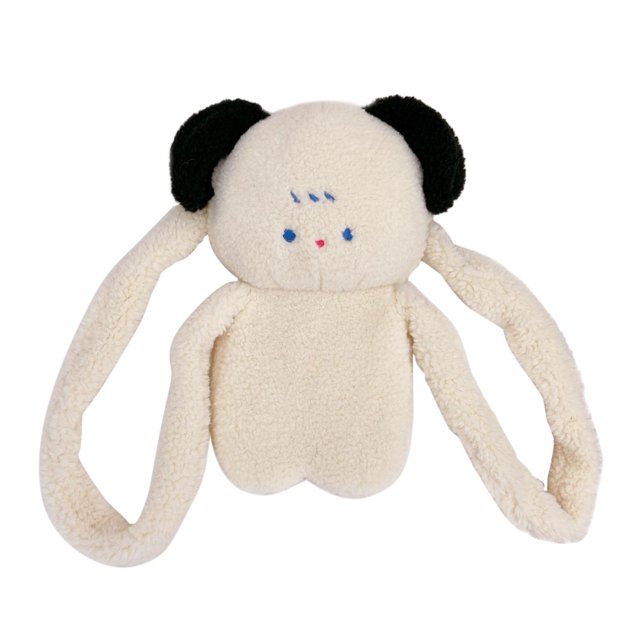 TOWED22 Hot Water Bottle Water Injection Explosion Proof Plush Female Warm Baby Hand Warmer Cartoon Warm Water Bag Creative Cute Rabbit Backpack,A