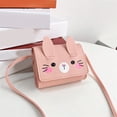 thumbnail image 3 of TechWave Cute Rabbit Shoulder Messenger Bag Mini Cartoon Baby Purse Tall Bags for Kids 3-5 Kids Toiletry Travel Bag Small Kids Craft Storage Bag Sleeping Bags Kids Cold Weather Canvas Tote Bag Kids, 3 of 3