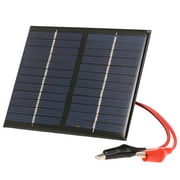 Tomshoo Efficient Solar with Alligator Clip, 1.5W/12V for Garden and Traffic Lights