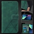 thumbnail image 3 of PANDACO Forest Green Suede Wallet Case for Samsung Galaxy S23 Plus, 3 of 3