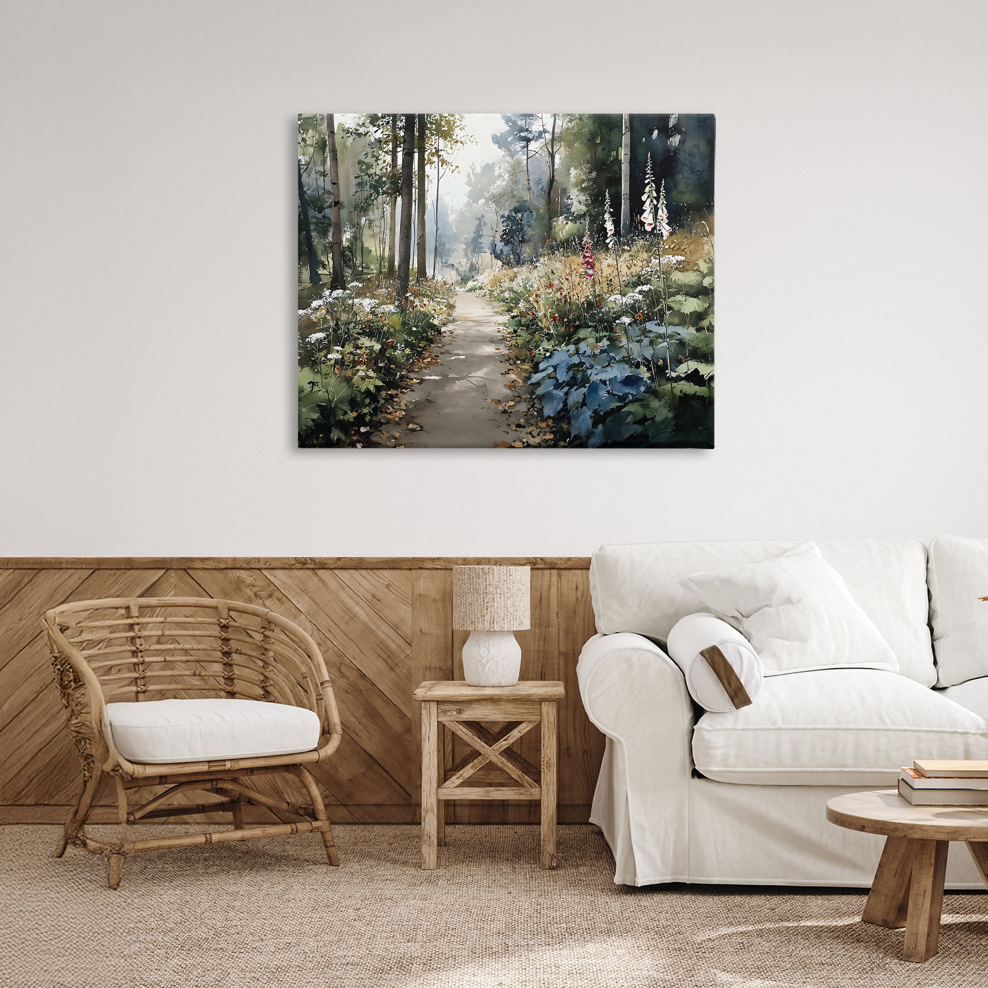 Stupell Industries Foliage Forest at Dusk Canvas Wall Art, design by Franklyn Gregory