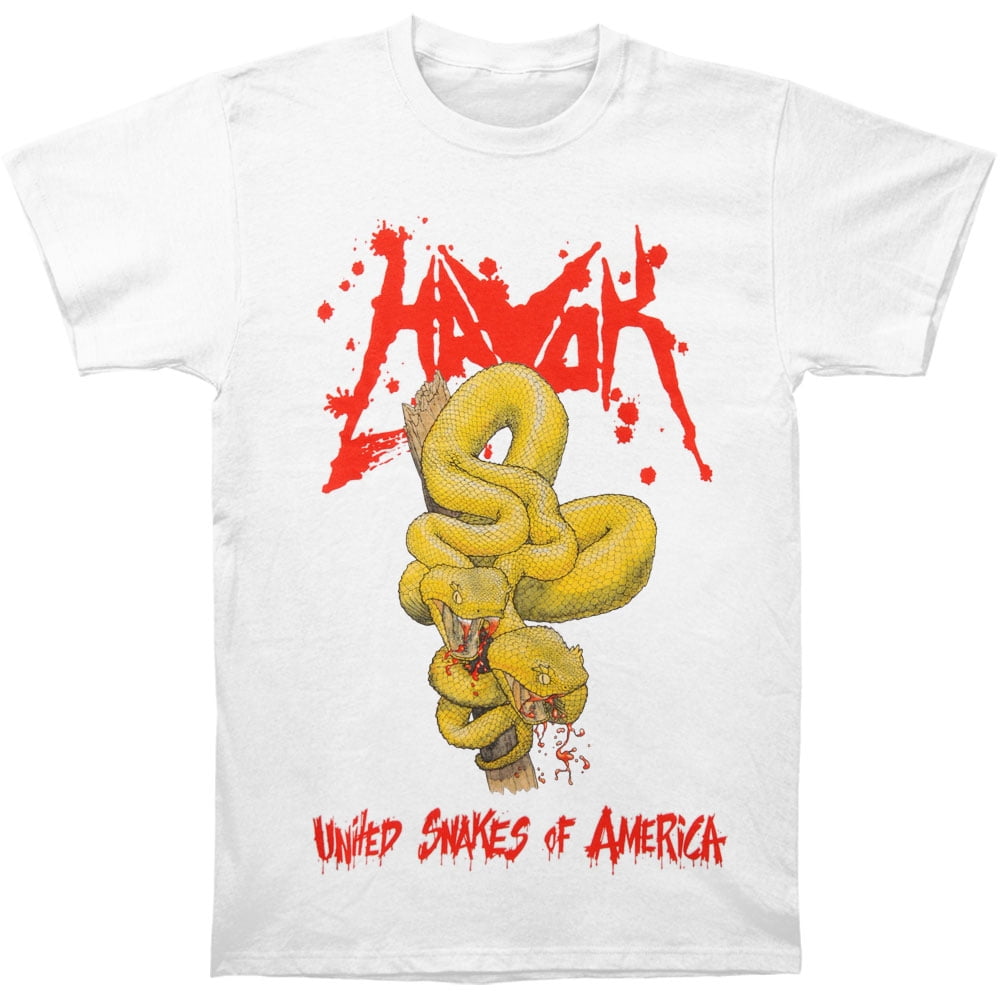 Havok Men's United Snakes T-shirt White 