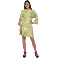 thumbnail image 1 of Moomaya Short Robe For Women Plus Size Printed Cotton Robe Lightweight Nightwear, 1 of 6