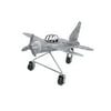 Shop LC Handcrafted Decorations Gray Airplane Miniature Home Decor Tabletop for Decor