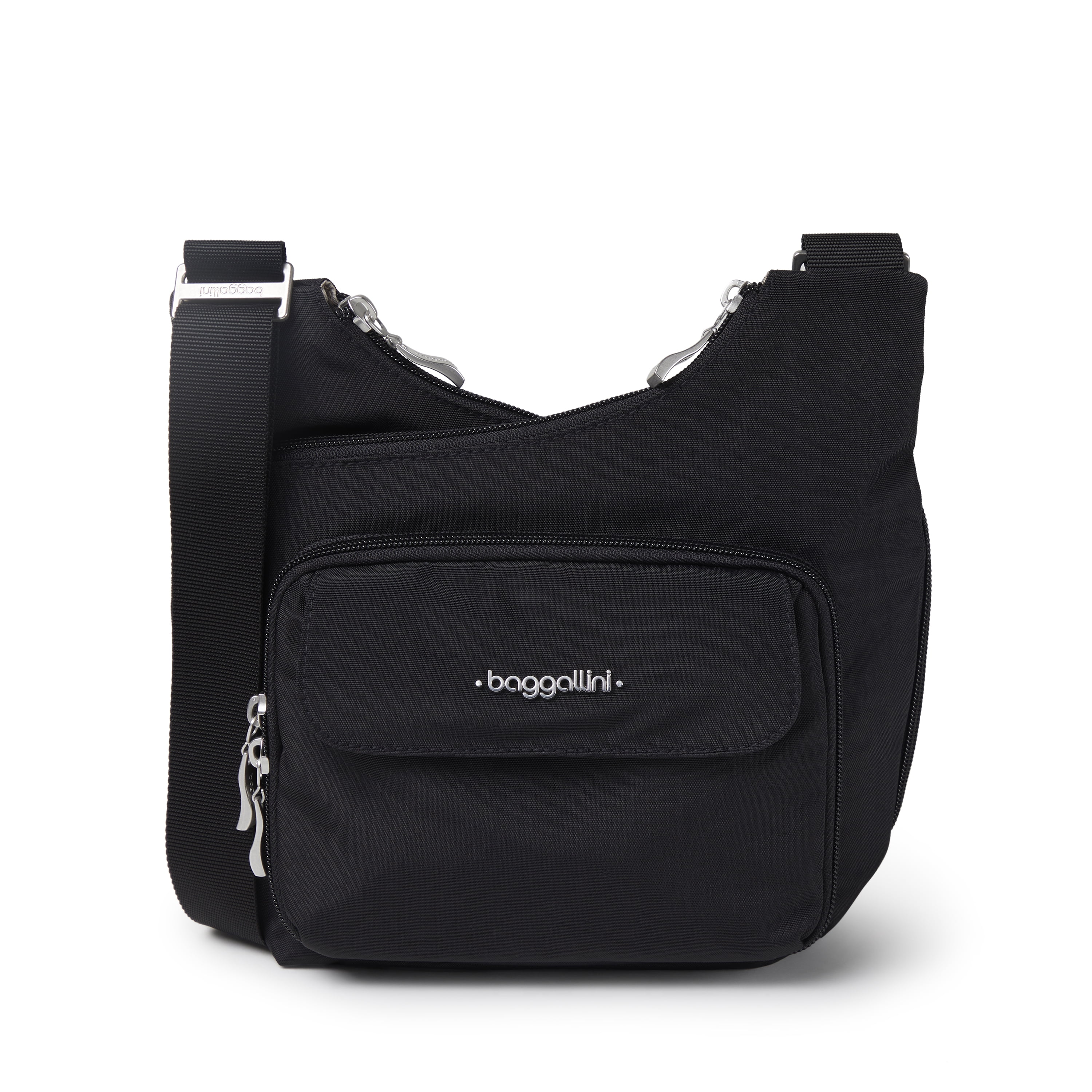 Baggallini Legacy Triple Zip Bagg  Cross body handbags, Baggallini, Red crossbody  bag