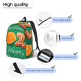 thumbnail image 3 of Yiaed Merry Christmas 2025 Print Laptop Backpack Travel Canvas Backpack Vintage Aesthetic Backpack for School Knapsack Plain Backpack Backpack for School-Small, 3 of 5