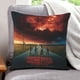 thumbnail image 1 of Stranger Things Fundas de almohada de terciopelo con tema, regalos de funda de almohada, decoración para el hogar, cojín de lanzar, regalo de cumpleaños para fans y parejas. 45cm x 45cm., 1 of 6