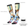 thumbnail image 4 of Johaoi Bluey Pattern Crazy Funny Stocking for Men & Women Colorful Fun Novelty Stockings Gifts for Adults Gag Gifts, 4 of 6